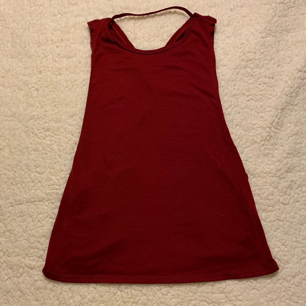 NWOT Shein Criss Cross Back Tank Top, Size Small